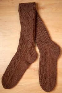 brown socks cropped