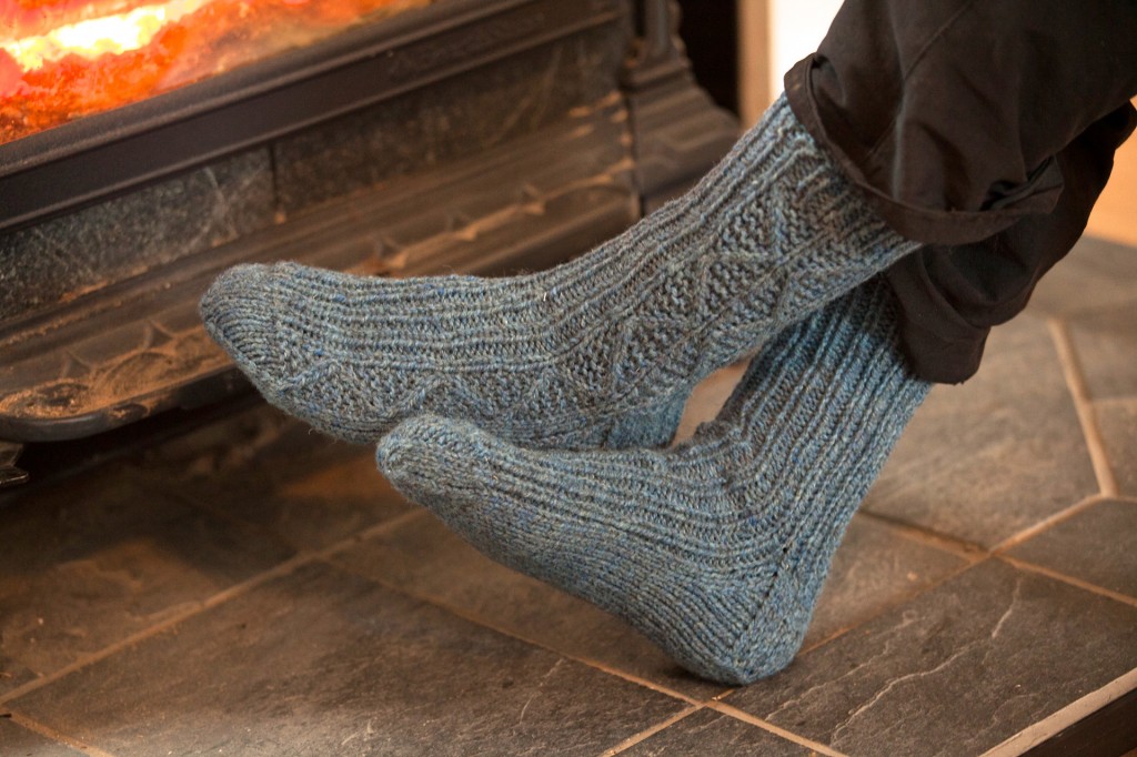 woodstove:socks brightened