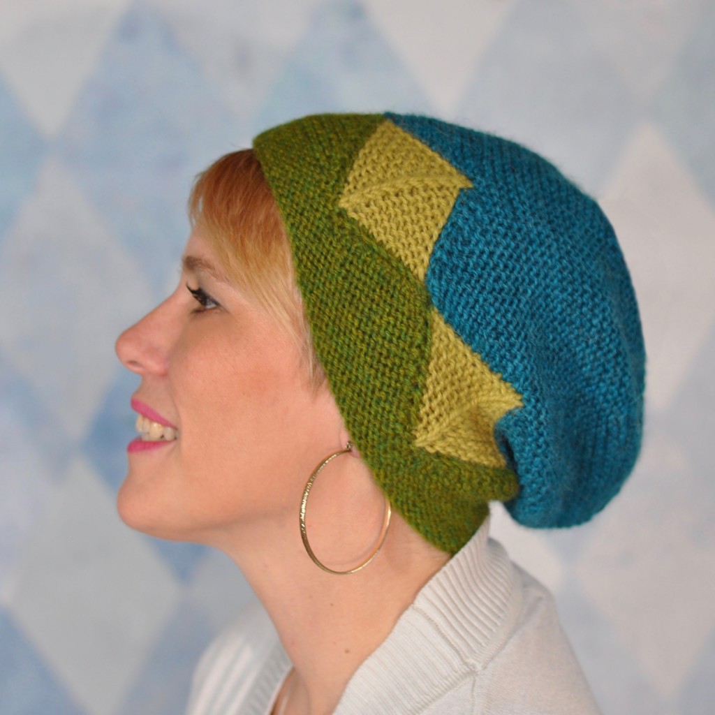 Garter Geometry Hat #1